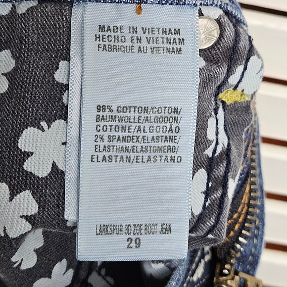 Lucky Brand Women's Larkspur 3D Zoe Boot Cut Jeans Size 8/29 - Picture 9 of 14